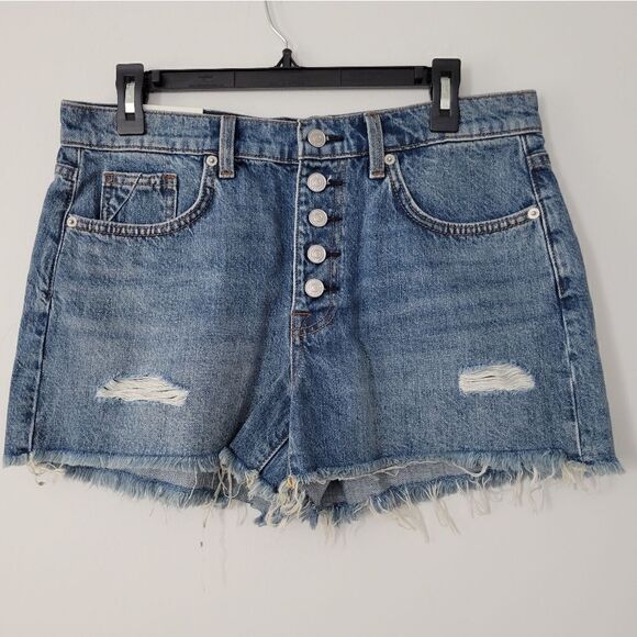 NWT 7 For All Mankind Monroe Cut-Off Short - Picture 3 of 8